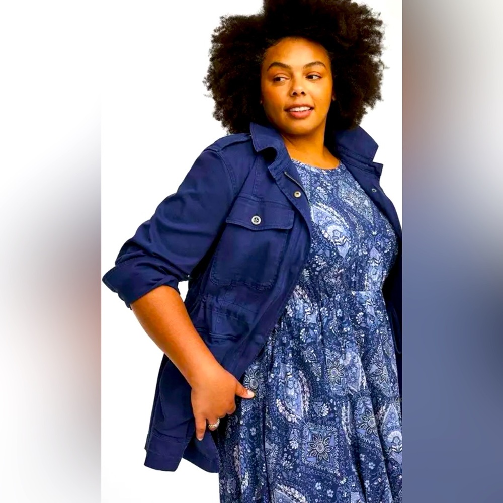 Stretch Twill Anorak Jacket BNWT 2X (18-20)